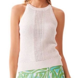 Lilly Pulitzer Large White Knit Top